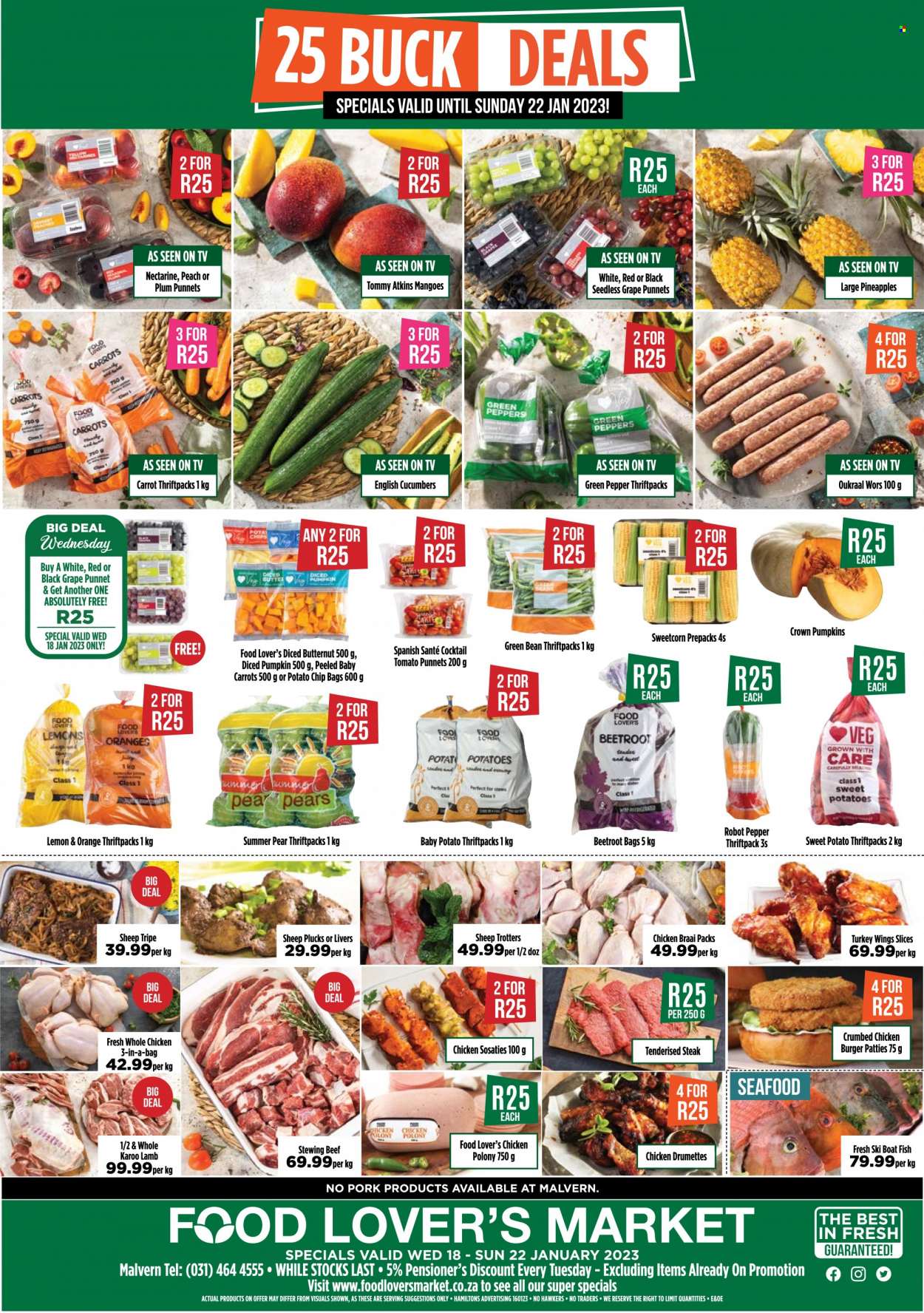 Food Lover's Market specials - 18/01/2023 - 22/01/2023. Page 1