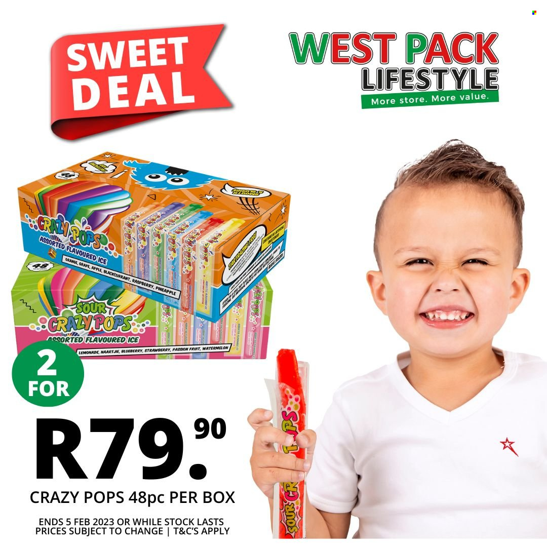 West Pack Lifestyle specials - 23/01/2023 - 05/02/2023. Page 1