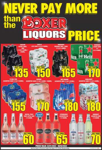 Boxer catalogue  - 23/01/2023 - 08/02/2023.