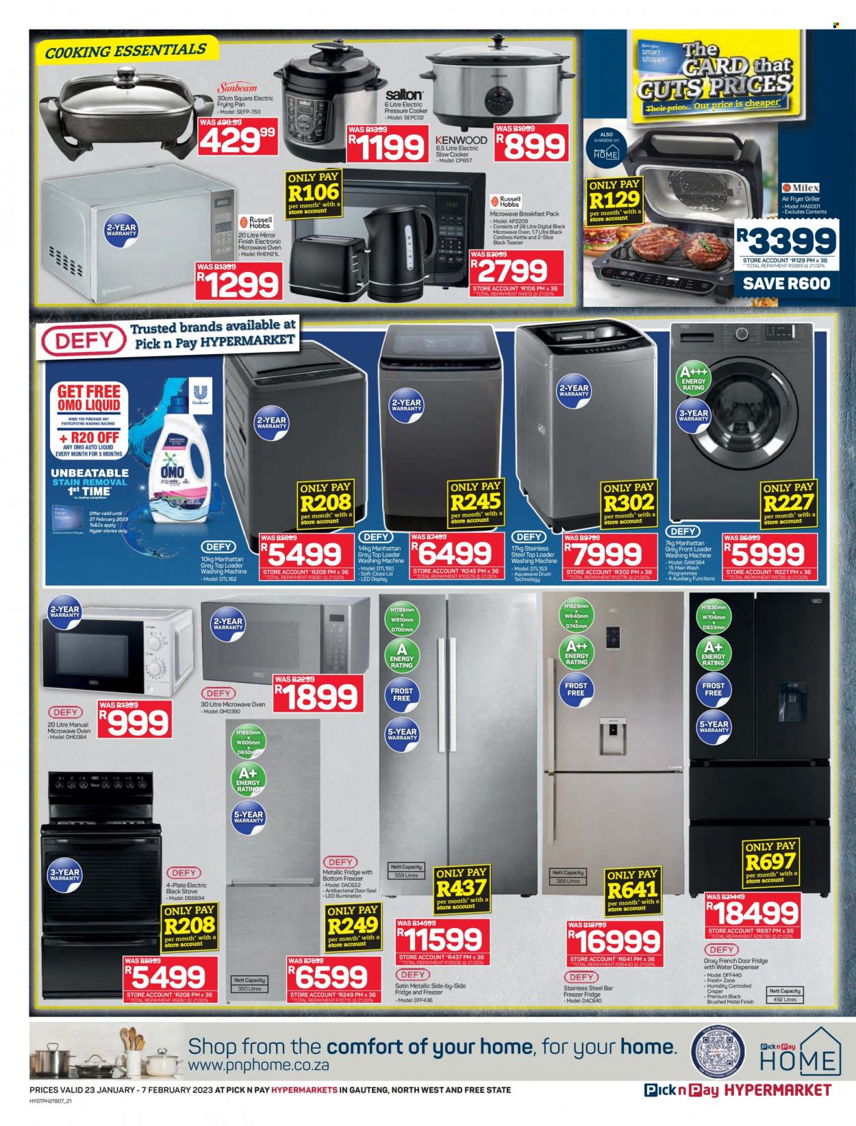 Pick n Pay Hypermarket specials - 23/01/2023 - 07/02/2023. Page 21