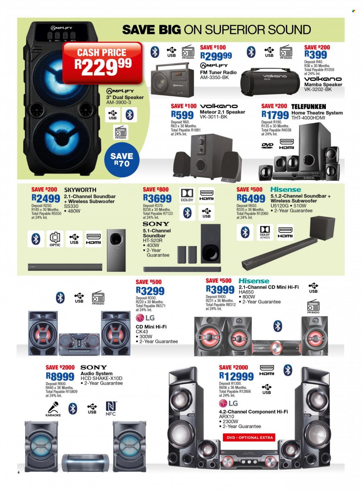 OK Furniture specials - 23/01/2023 - 05/02/2023. Page 4