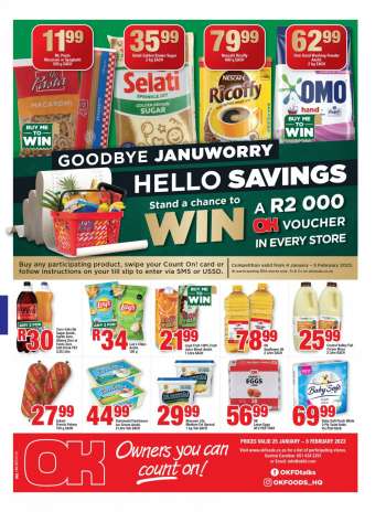 OK Foods catalogue  - 25/01/2023 - 05/02/2023.