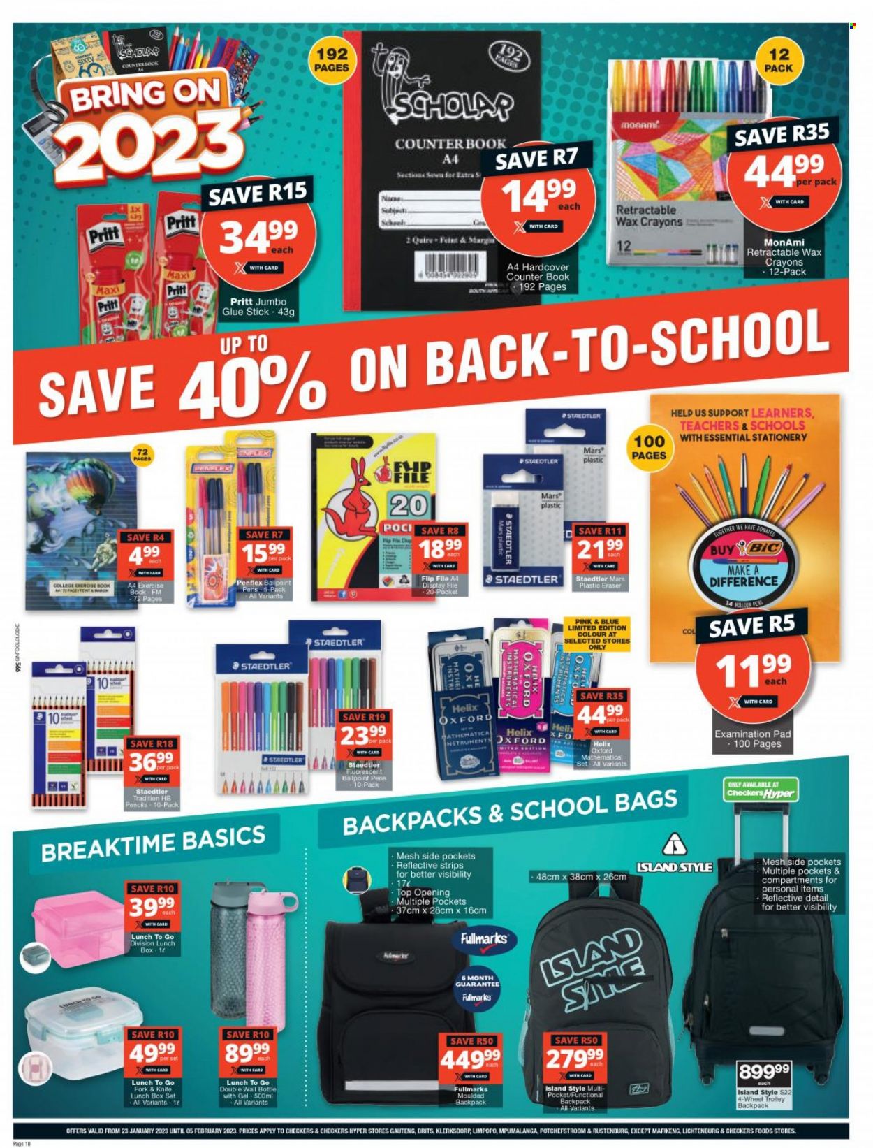 Checkers specials - 23/01/2023 - 05/02/2023. Page 10