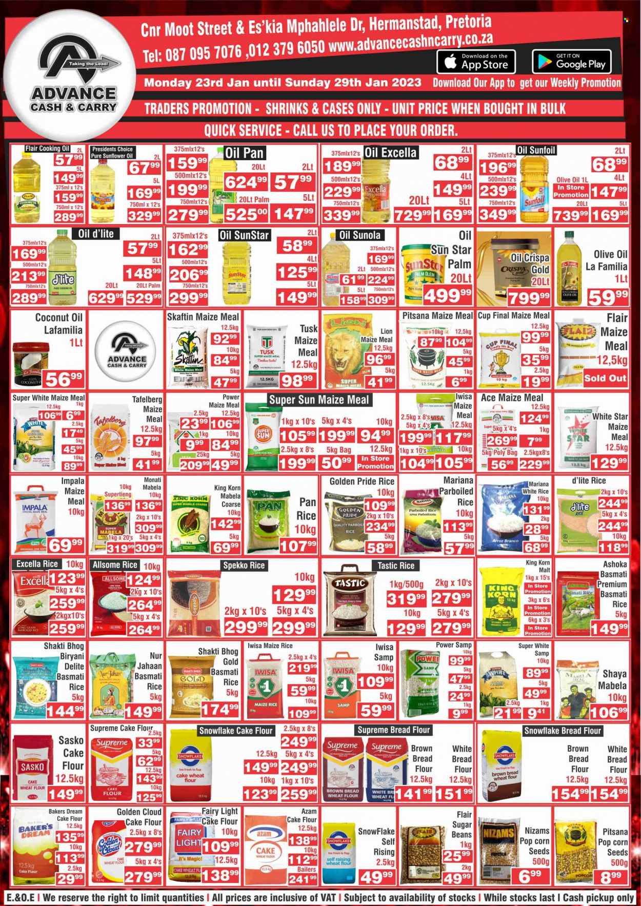 Advance Cash & Carry specials - 23/01/2023 - 29/01/2023. Page 1