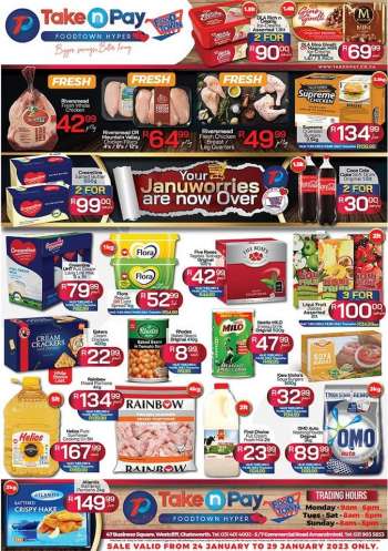Take n Pay catalogue  - 24/01/2023 - 29/01/2023.