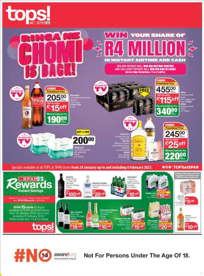 TOPS at SPAR specials - 24/01/2023 - 06/02/2023. Page 1