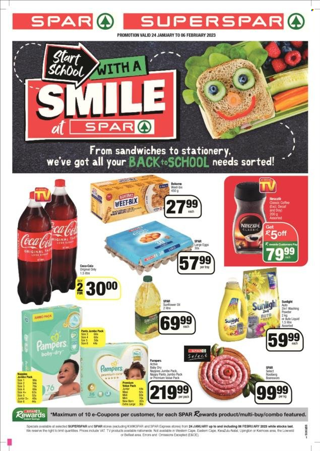 SPAR specials - 24/01/2023 - 06/02/2023. Page 1