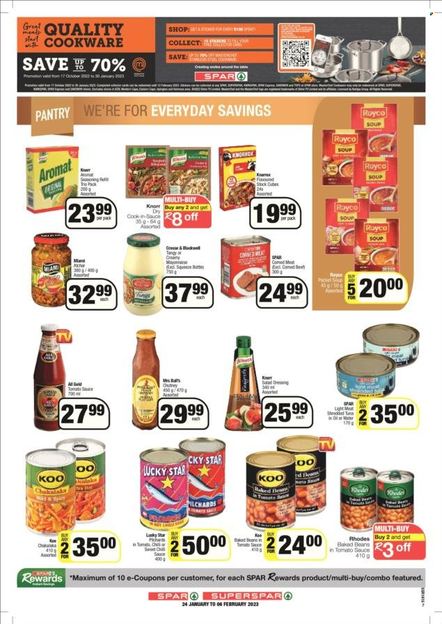 SPAR specials - 24/01/2023 - 06/02/2023. Page 7