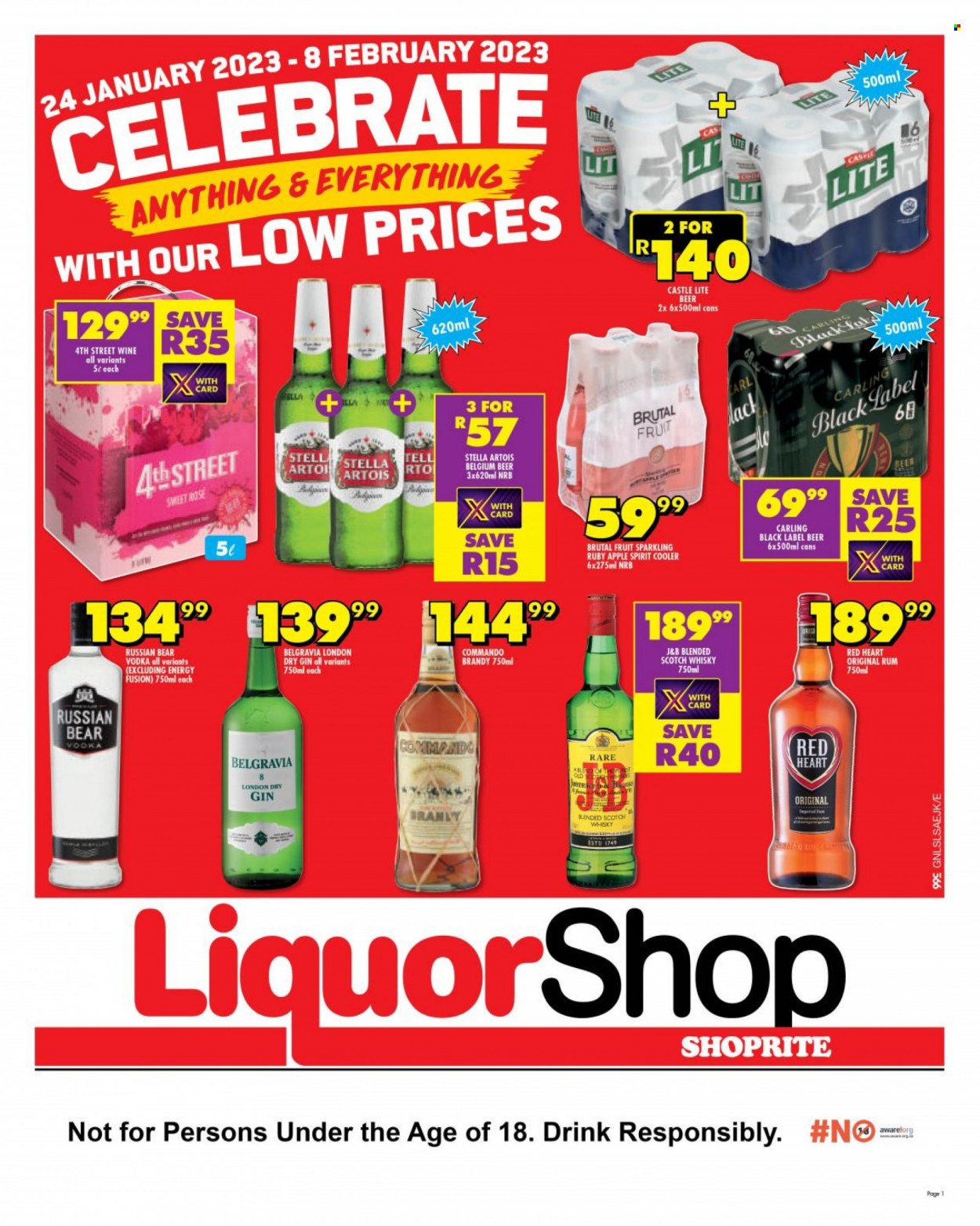 Shoprite specials - 24/01/2023 - 08/02/2023. Page 1
