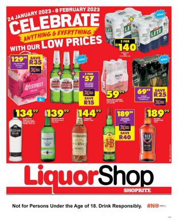 Shoprite catalogue  - 24/01/2023 - 08/02/2023.