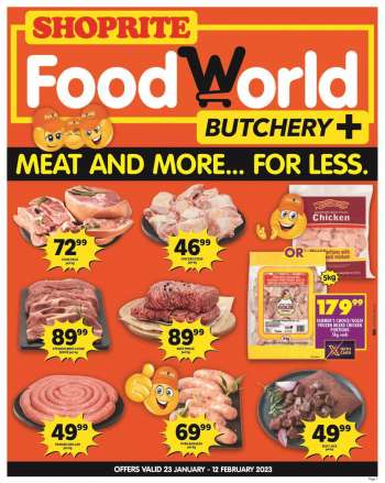 Shoprite catalogue  - 23/01/2023 - 12/02/2023.
