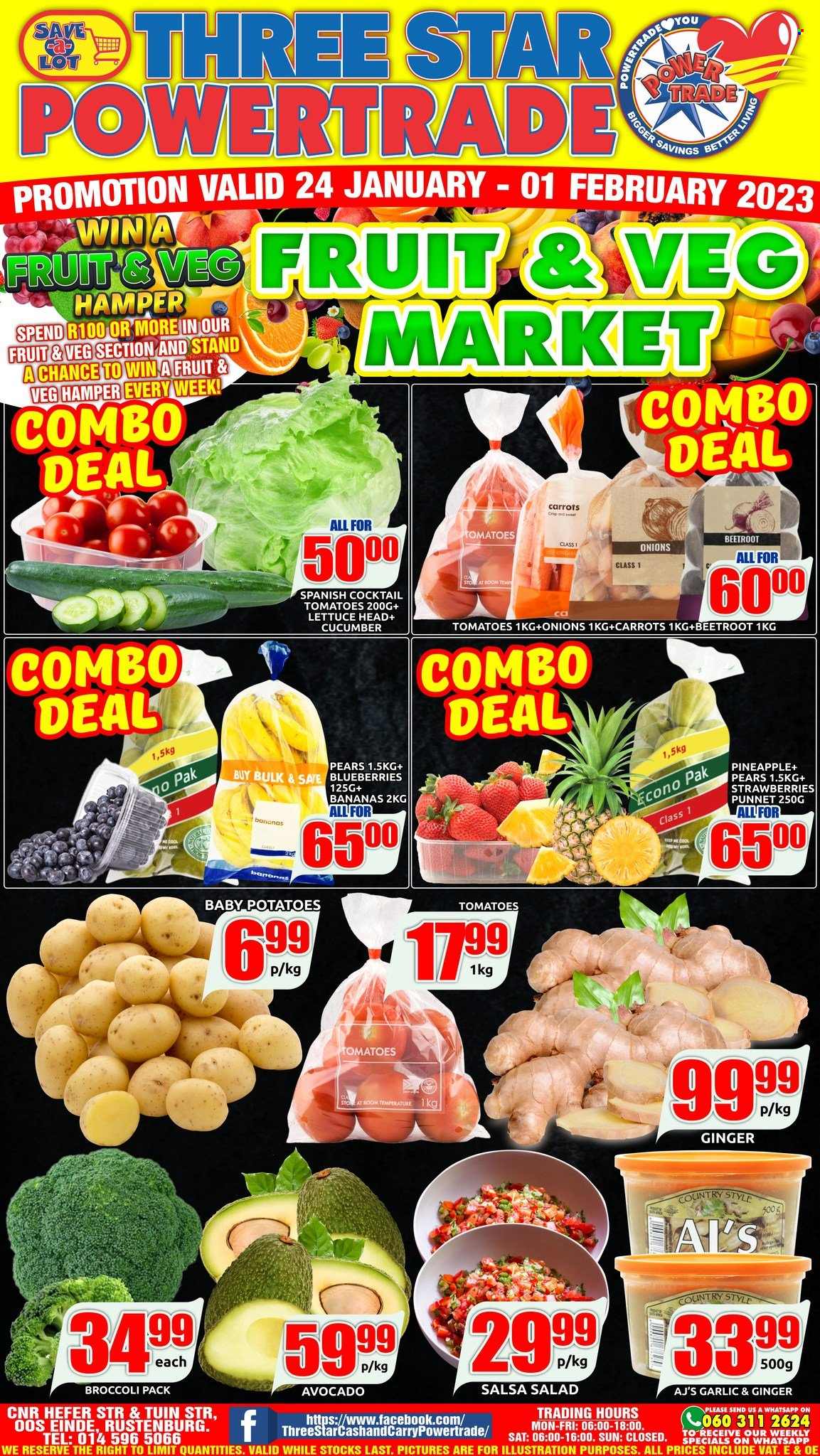 Three Star Cash and Carry specials - 24/01/2023 - 01/02/2023. Page 1