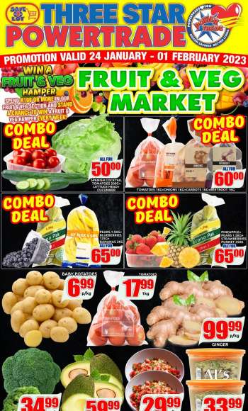 Three Star Cash and Carry catalogue  - 24/01/2023 - 01/02/2023.