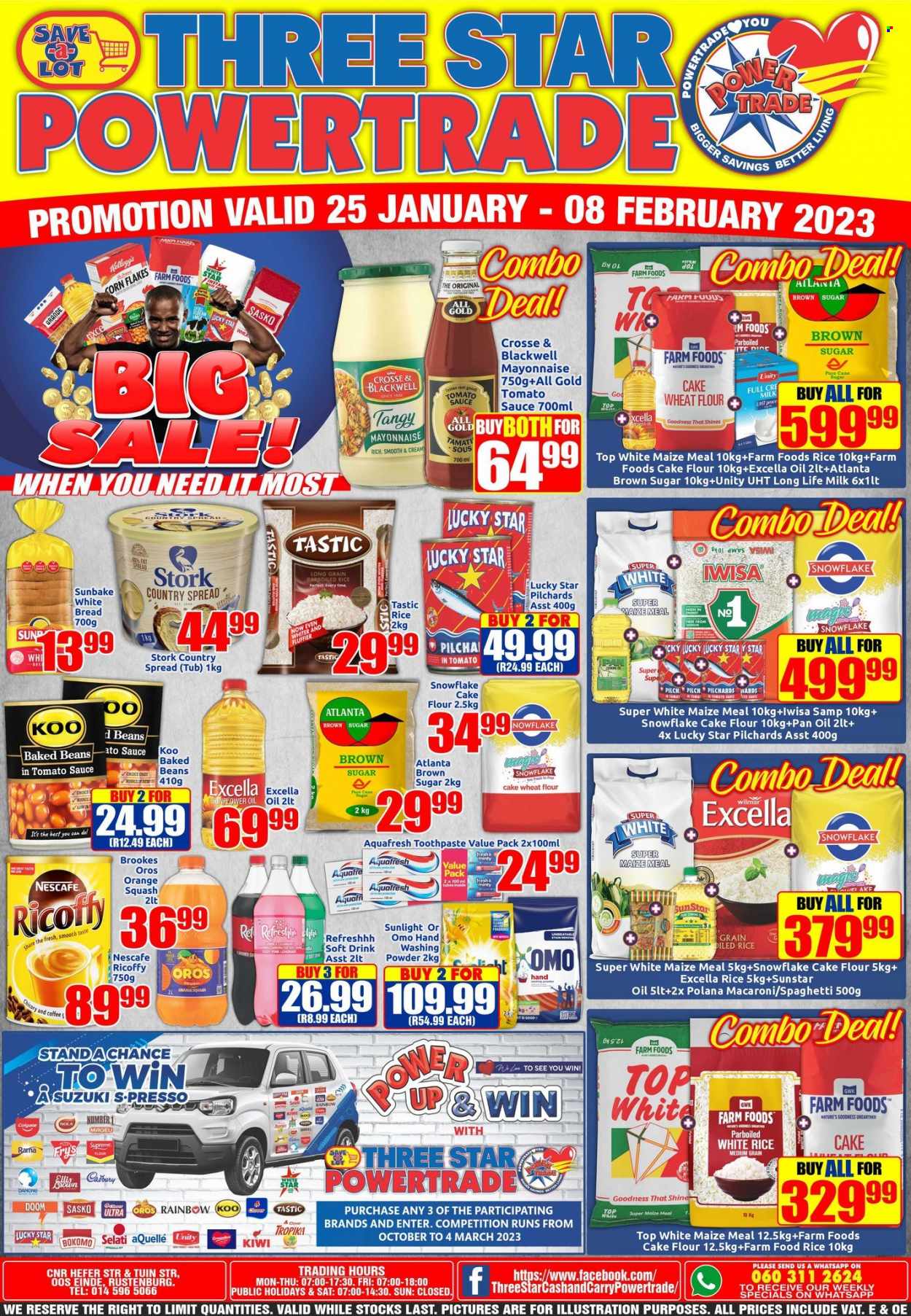 Three Star Cash and Carry specials - 25/01/2023 - 08/02/2023. Page 1