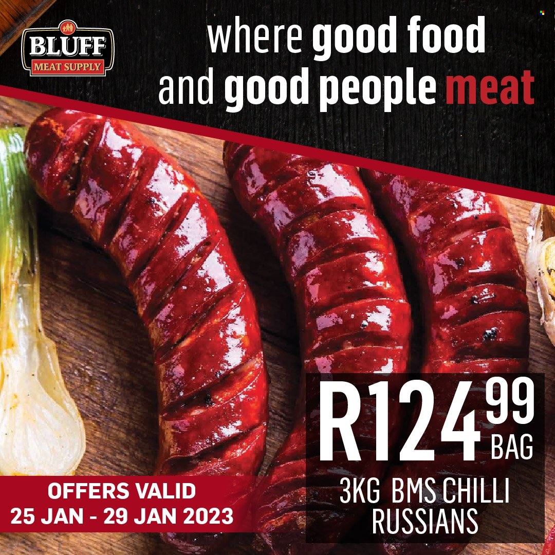 Bluff Meat Supply specials - 25/01/2023 - 29/01/2023. Page 4