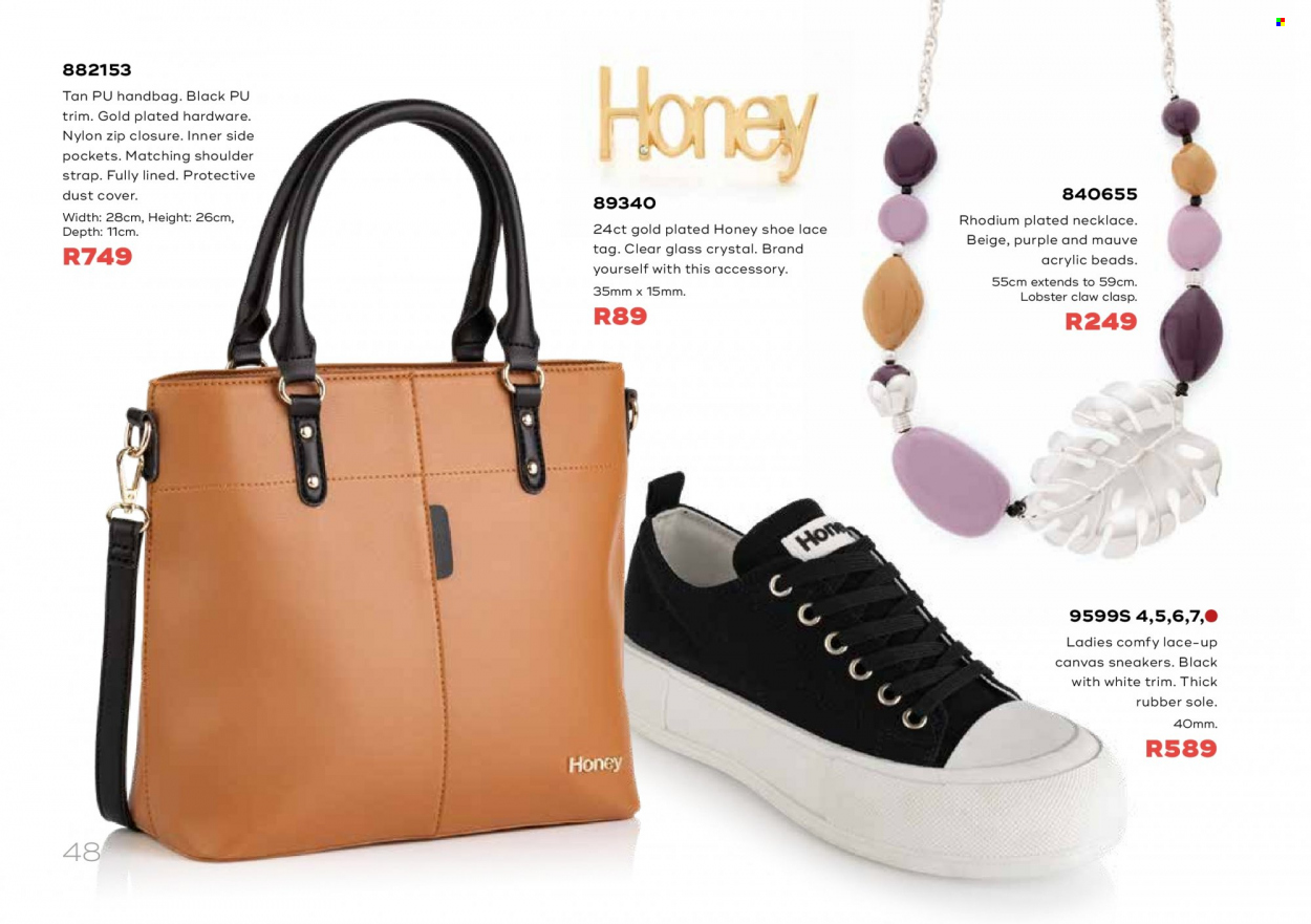 Honey specials. Page 50