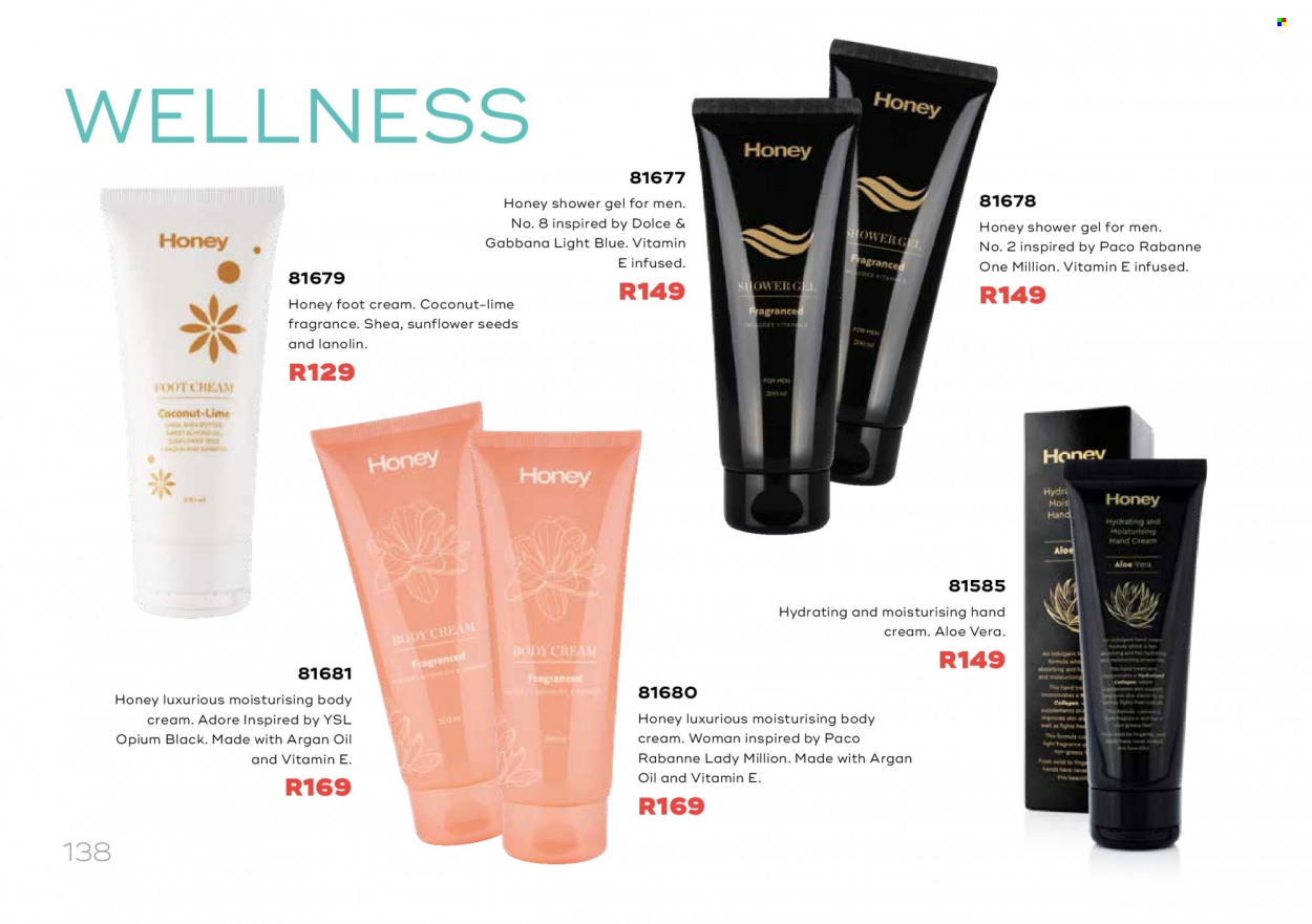 Honey specials. Page 140