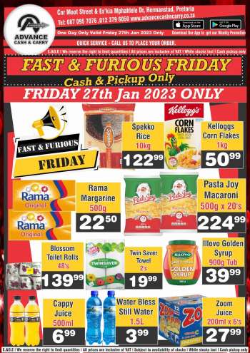 Advance Cash & Carry catalogue  - 27/01/2023 - 27/01/2023.