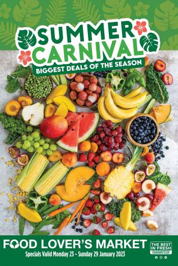 Food Lover's Market catalogue  - 23/01/2023 - 29/01/2023.