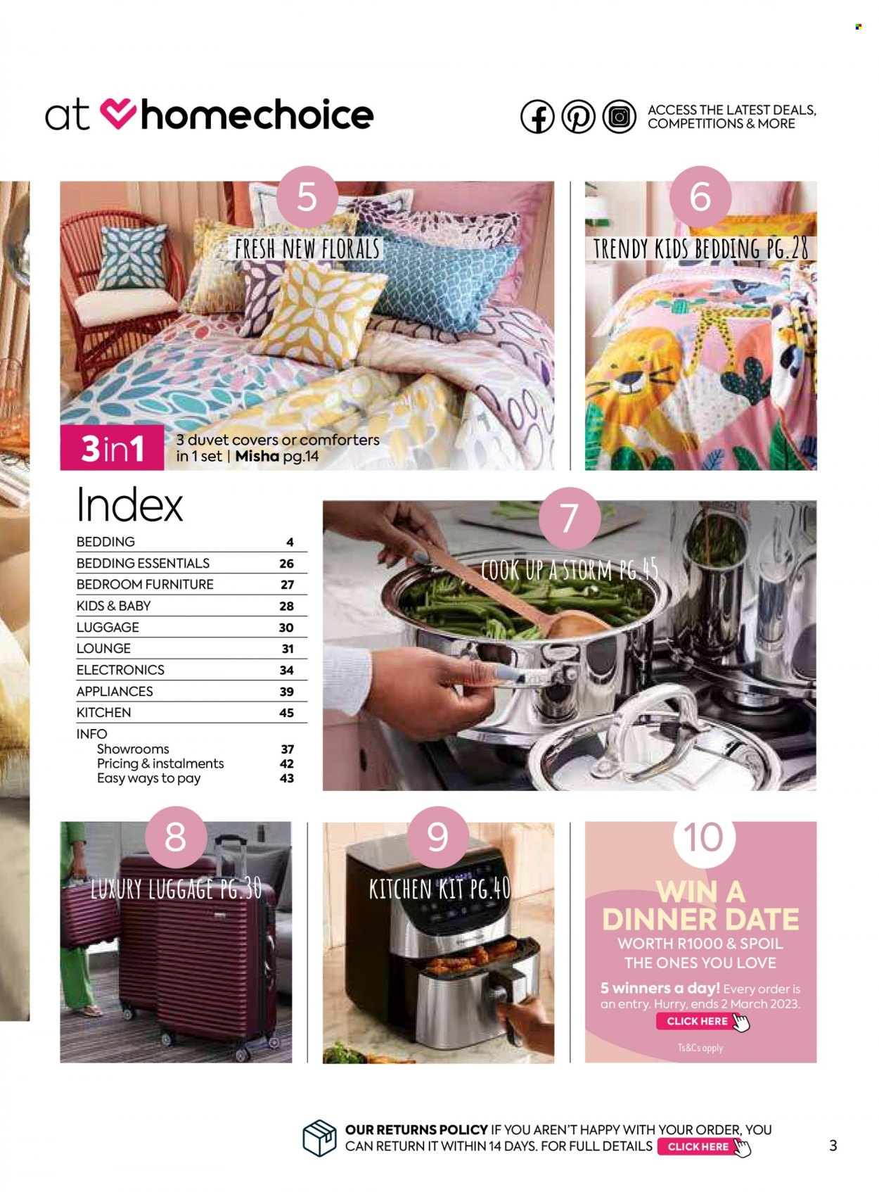 HomeChoice specials - 01/02/2023 - 28/02/2023. Page 3
