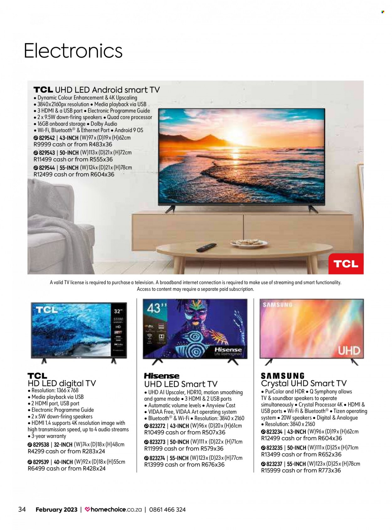HomeChoice specials - 01/02/2023 - 28/02/2023. Page 34