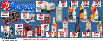 Prestons Liquor Stores catalogue  - 27/01/2023 - 02/02/2023.