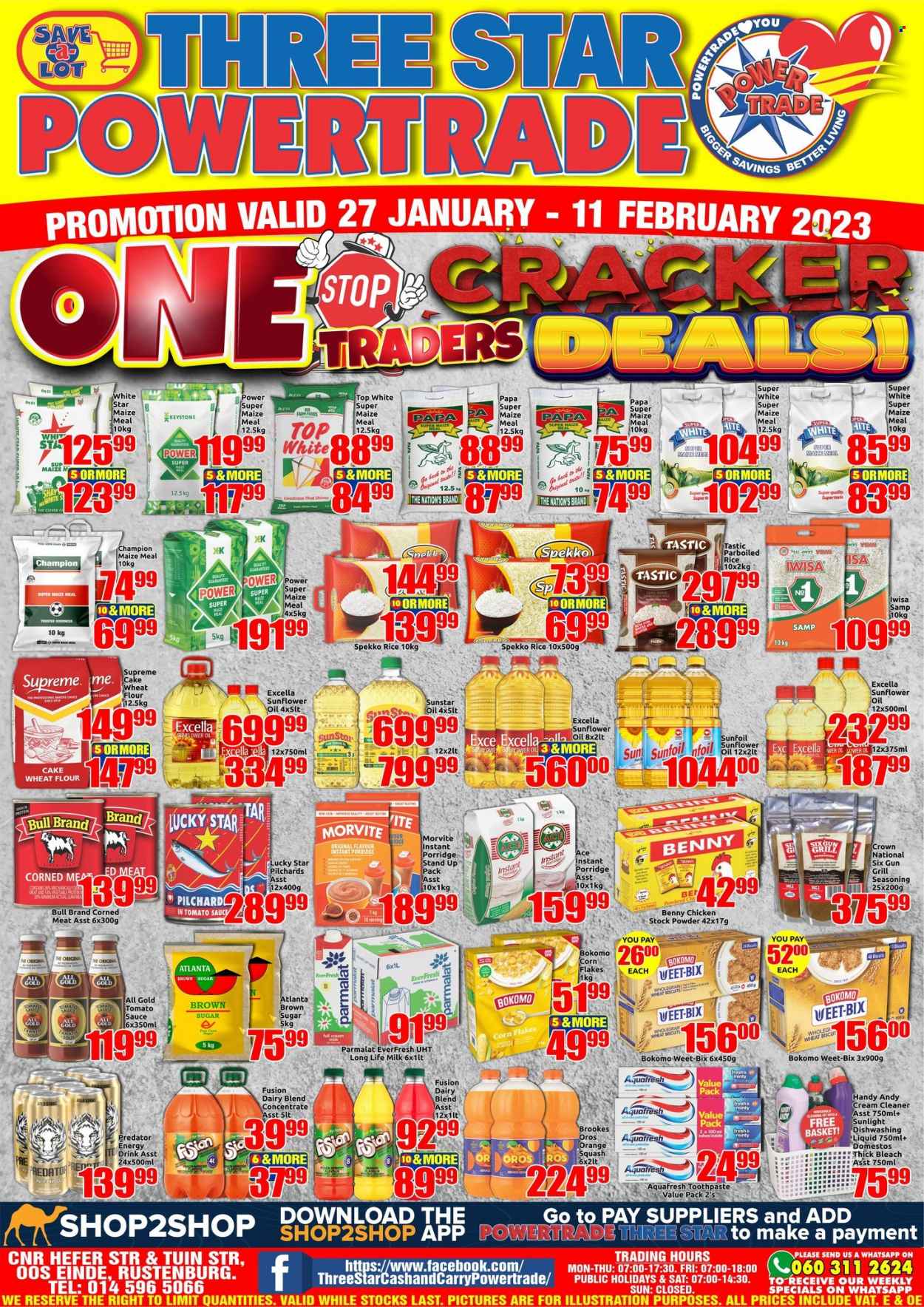 Three Star Cash and Carry specials - 27/01/2023 - 11/02/2023. Page 1