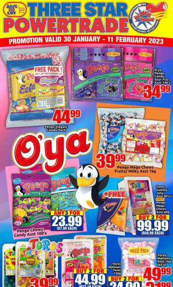 Three Star Cash and Carry catalogue  - 30/01/2023 - 11/02/2023.