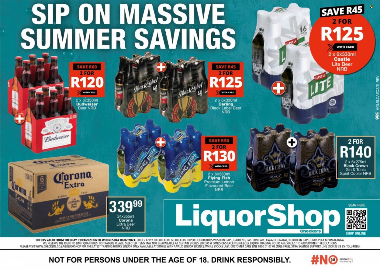 Checkers specials - 31/01/2023 - 08/02/2023. Page 1