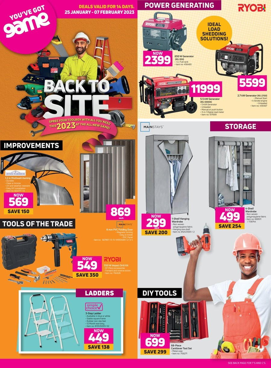 Game specials - 25/01/2023 - 07/02/2023. Page 1