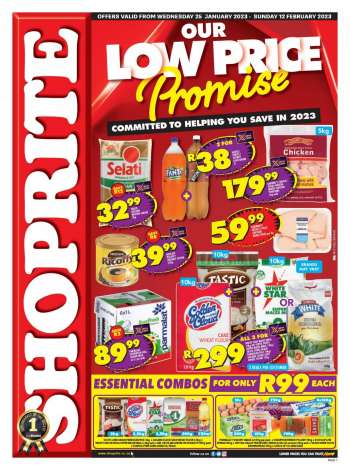 Shoprite catalogue  - 25/01/2023 - 12/02/2023.