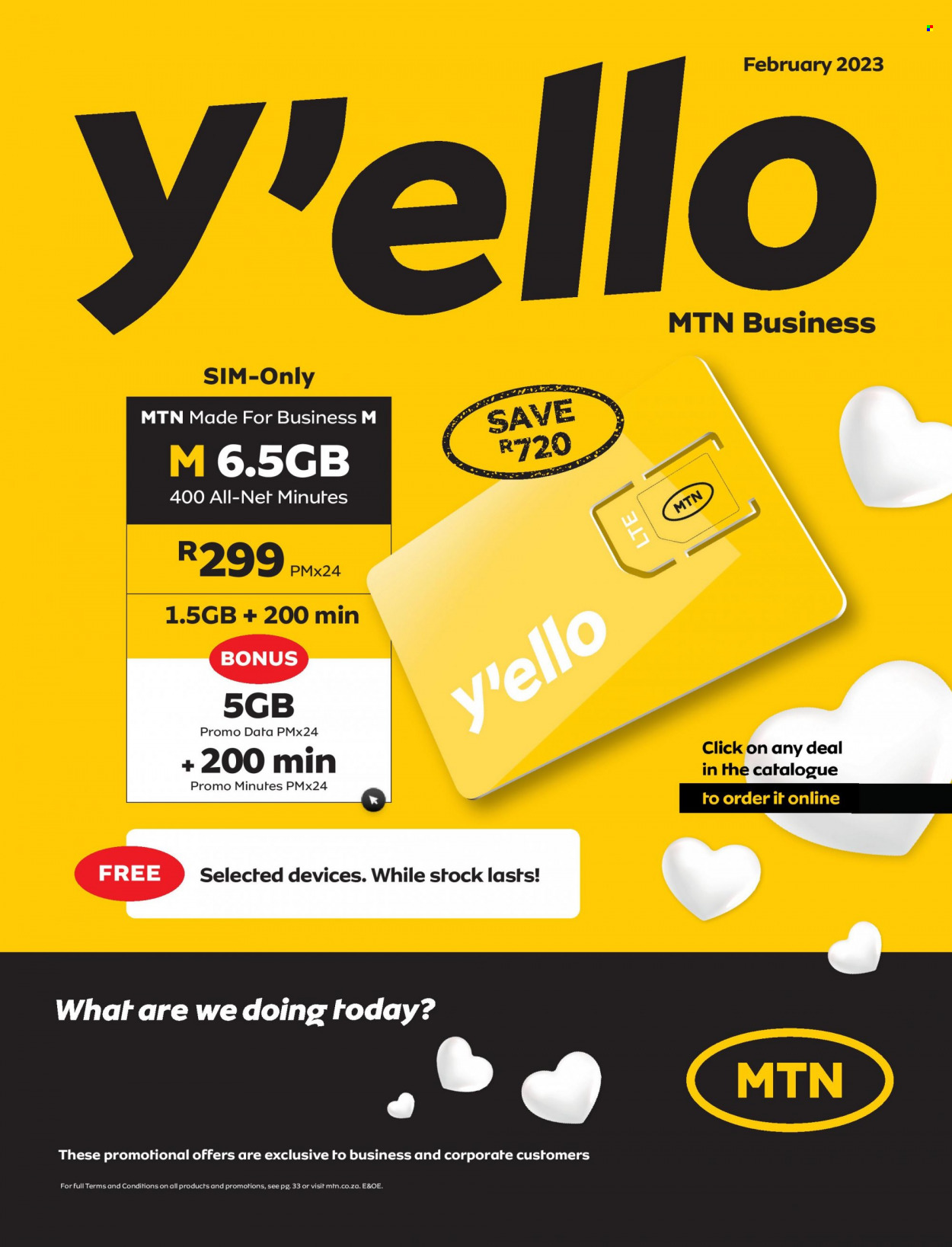 MTN specials - 01/02/2023 - 28/02/2023. Page 1