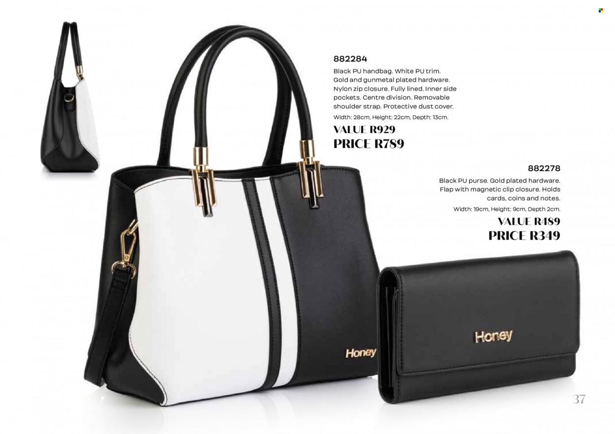 Honey specials. Page 39