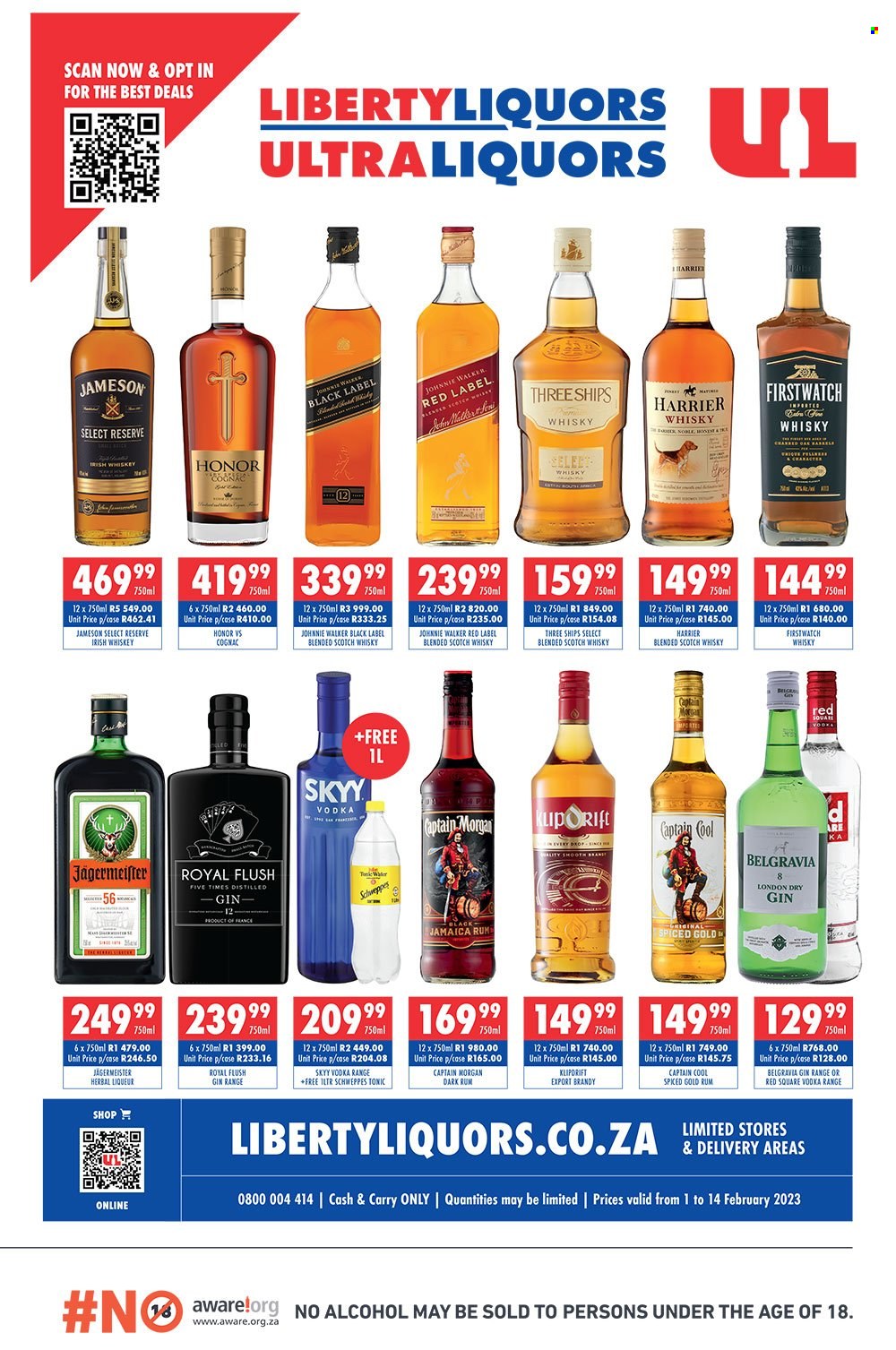 Liberty Liquors specials - 01/02/2023 - 14/02/2023. Page 1