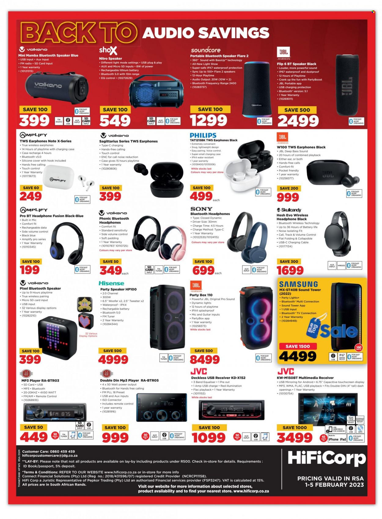 HiFi Corp specials - 01/02/2023 - 05/02/2023. Page 8