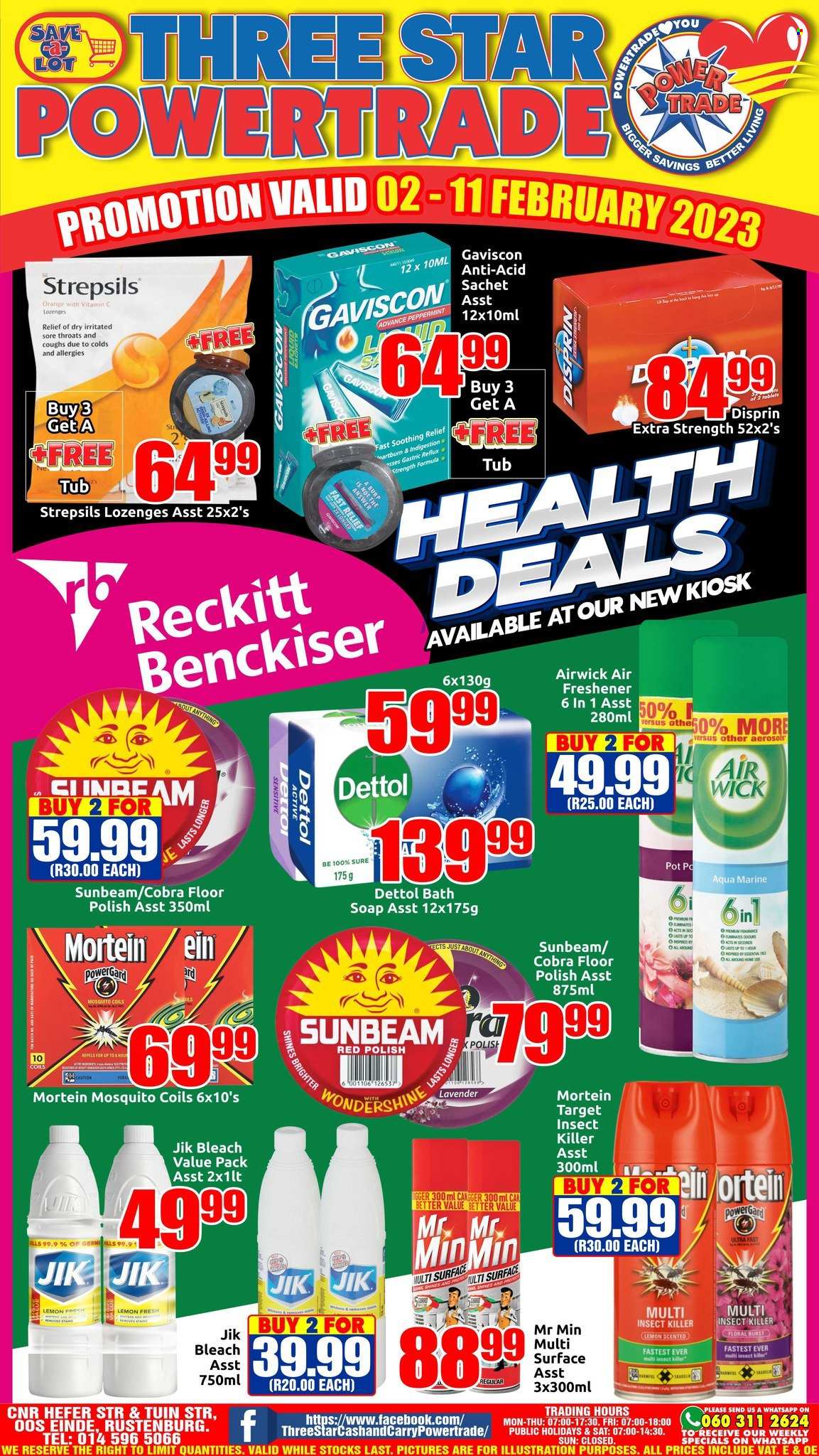 Three Star Cash and Carry specials - 02/02/2023 - 11/02/2023. Page 1