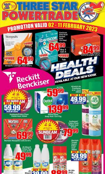 Three Star Cash and Carry catalogue  - 02/02/2023 - 11/02/2023.