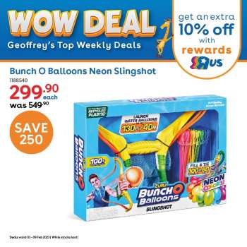 Toys R Us catalogue  - 03/02/2023 - 09/02/2023.