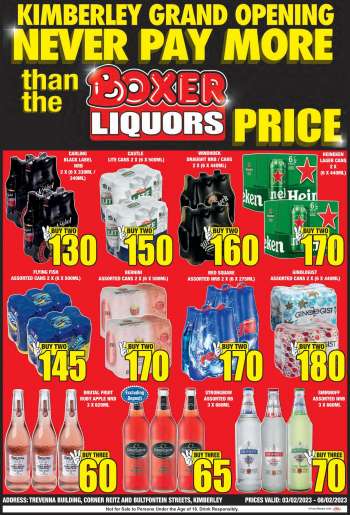 Boxer catalogue  - 03/02/2023 - 08/02/2023.