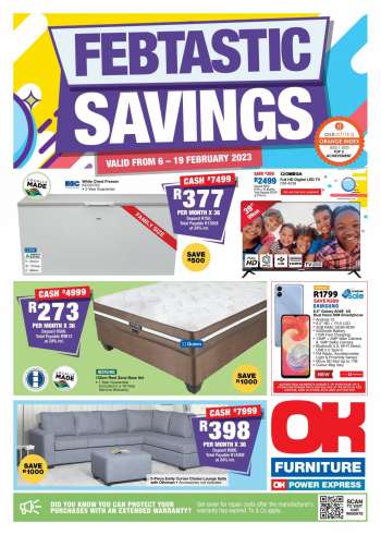 OK Furniture catalogue  - 06/02/2023 - 19/02/2023.