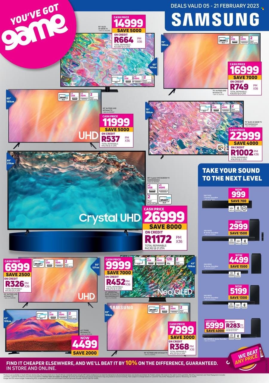 Game specials - 05/02/2023 - 21/02/2023. Page 1