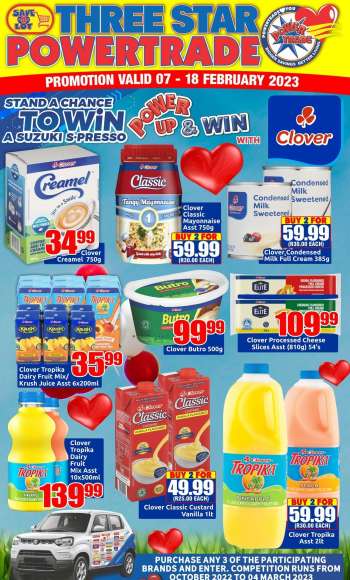Three Star Cash and Carry catalogue  - 07/02/2023 - 18/02/2023.