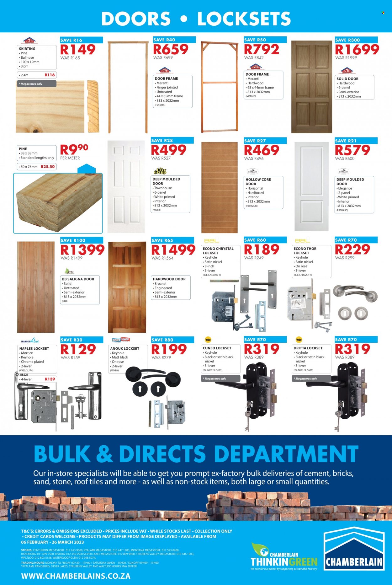 Chamberlain specials - 06/02/2023 - 26/03/2023. Page 4