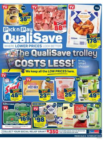 Pick n Pay QualiSave catalogue  - 08/02/2023 - 15/02/2023.
