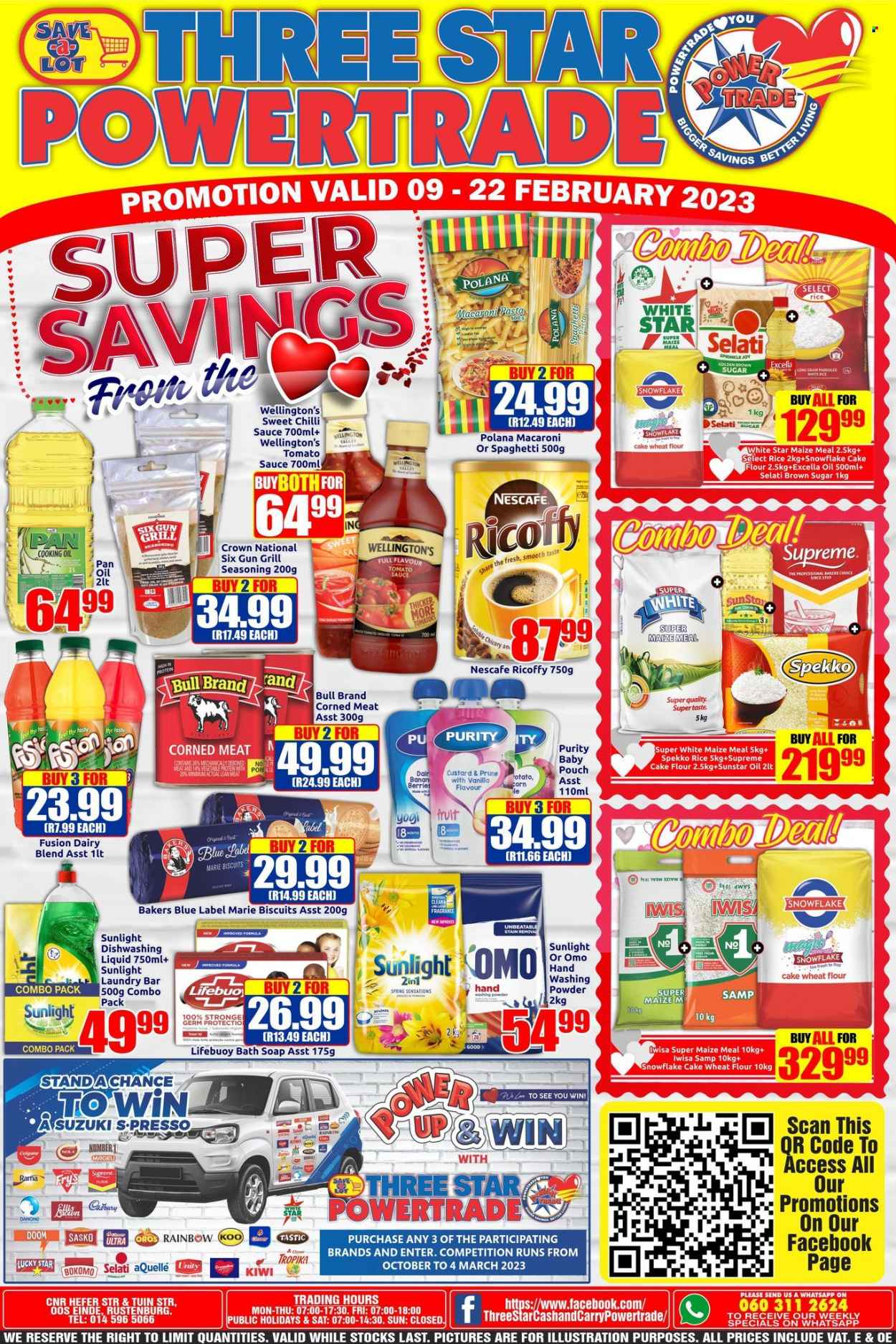 Three Star Cash and Carry specials - 09/02/2023 - 22/02/2023. Page 1