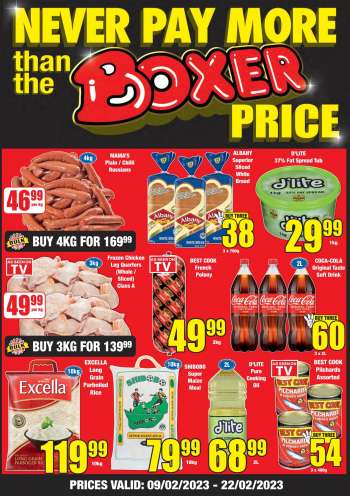 Boxer catalogue  - 09/02/2023 - 22/02/2023.