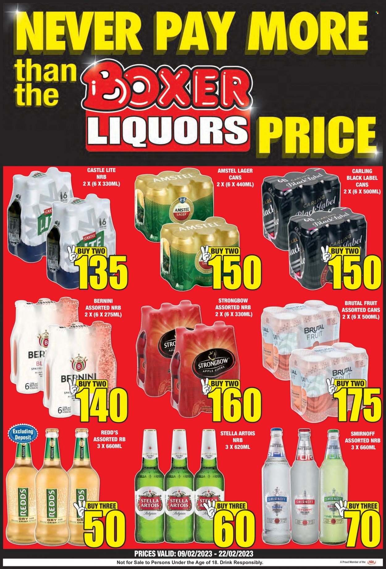 Boxer specials - 09/02/2023 - 22/02/2023. Page 1