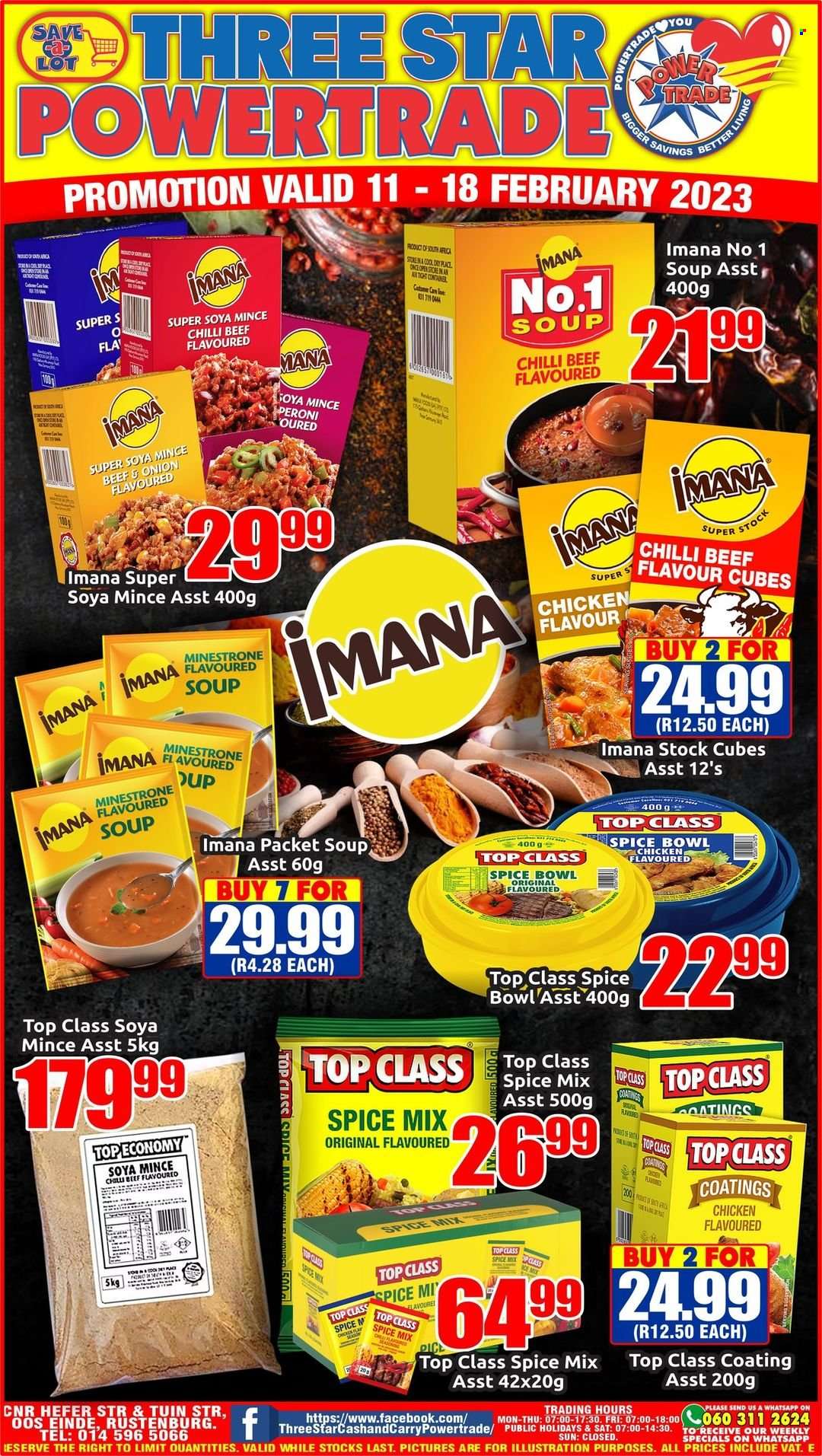 Three Star Cash and Carry specials - 11/02/2023 - 18/02/2023. Page 1