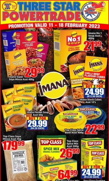 Three Star Cash and Carry catalogue  - 11/02/2023 - 18/02/2023.