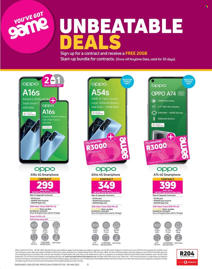 Game specials - 07/02/2023 - 06/03/2023. Page 9